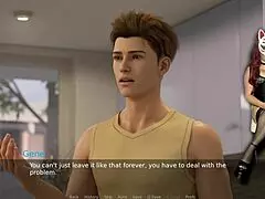 Ms. Denvers, sexy gamergirl, gets wild playing a naughty porn game!