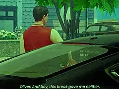 Neighbor’s hot wife teases in naughty 3D hentai preview clip