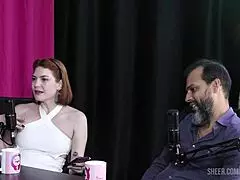 reh queen and kstro on bora cast with bruna carlos, part 2 on sheer red.