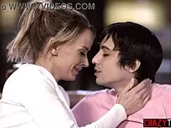 Wow, Pristine Edge, Stepmom with Big Tits, Drills Stepson’s Huge Cock!