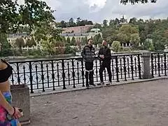 Laura Crystal, busty milf, takes hardcore anal and double penetration