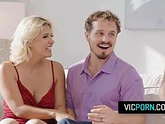 Sıcak Swinger Dörtlü Seks - Scarlett Sage ve Carlita Ray Takas ve Emiyor?