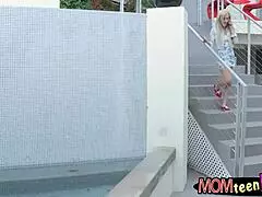 Intense passion builds as skylar green and angel allwood share a thrilling threeway