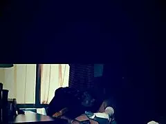 Storm Claps Her Big Ass Loudly While Peeking Outside for Someone Watching!