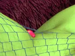 milf explores new vibrator in homemade amateur setup with masking and fingering