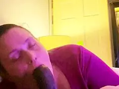 only way to wrap my lips around that huge black cock