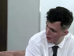 Milf drills young preachers in hardcore lingerie session