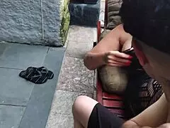 Madastra Seduces Enteado With Huge Ass In Public Sex Scene.