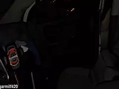 big milf tits displayed after the concert event