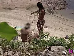 Natali Quinn hunts public fucks and nails her target in the swamp area
