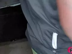 Asian Slut Caught Banging Huge BBC in Public Spot