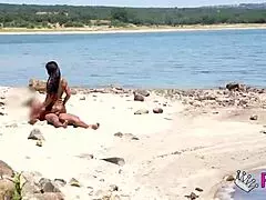 Natali Quinn hunts public fucks and nails her target in the swamp area