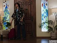 oh, come on, yer allowed to play with yer big tit stepmommy.