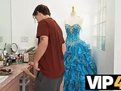 Preparing for a wild cumstume party.