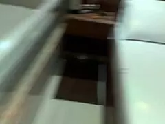 Big Bambu actor gags the slutty redhead blonde