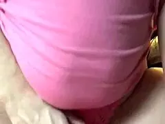 Horny Milf Rubs Clit, Turns Fantasy into Golden Shower Piss Action for Leg-Shaking Climax.