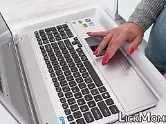 redhead stepmom scissors subslut teen after intense oral session