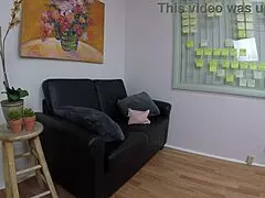 nataly dewalt says, 'i'll suck your cock in this casting interview, gagging on it hardcore'