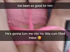Real Cheating Girlfriend Becomes Pet Cumslut on Snapchat - Richelle Rose.