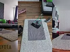 Watch Me Flex and Stretch Naked in Triple Cam Yoga Session