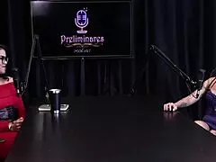 annie clementine dominates bia hot in sheer red podcast