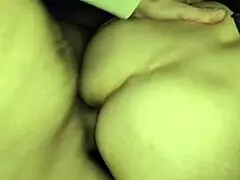 chilling behind the scenes during this homemade filming with milf in lingerie and stockings