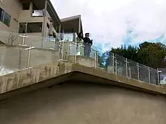 Man, this beautiful brunette milf mom gets fucked hard right at home with epic cumshots!