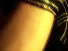 lovely brunette milf dances with seductive moves