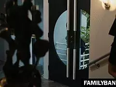 lonely housewife invites young masseuse alexis fawx and jenna sativa for a steamy lesbian session