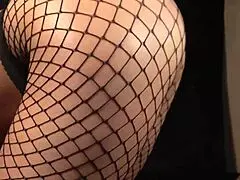 Athletic woman gets massage and fitness session