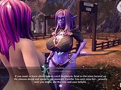 I'm overwhelmed watching Falene suck that huge dick dry in Ep2