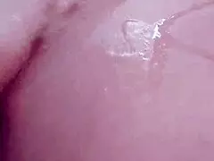 Moglie sexy in calze a rete da troia