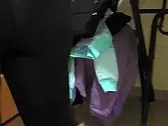 Hiring a maid who shows up in see-through leggings and thong! 😏