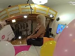 Tiffany Rousso's birthday threesome with Thomas Stone and Mugur