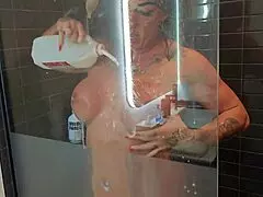 i fucked her hard while bathed in milk for this wild trailer