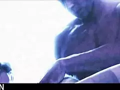 Anna Esman & Mary Frost Explore Shaved Pussy In Bisexual Ffm Threesome