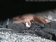 Mature Couple Feels Wild Fucking on Beach with Passion