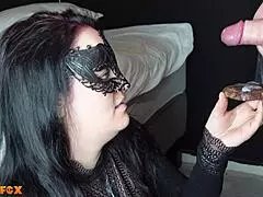 hey, watch this amateur milf swallow 20 loads of cum, millie fox