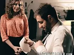 Holy crap, Sinful Babe bangs her boss hard at DarkestTaboo! 😈