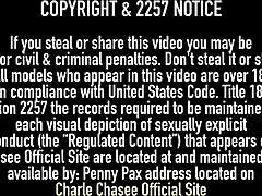 Cougar Charlee Chase Rubs Clit While Fucking Herself