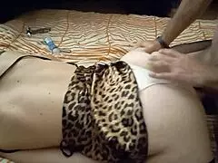 Hey, watch me bend over in rose satin panties for a dirty doggystyle fuck with spandex and ass licking POV