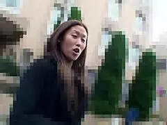 asian mom gives blowjob to big cock on bed