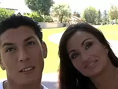 Slutty Mom in Fishnets and Heels Takes Monster Cock in Asshole. Cougar Gets Doggy Pounded Hard.