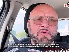 German Tattoo Model Slut Rides Cock on Real Sex Date 😍