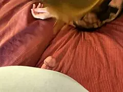 Granny Batgirl Sucks Batman's Cock in Two Positions, Overwhelmed by Intense Desire