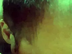 what's your take on muff diving this milf's big tits and pussy