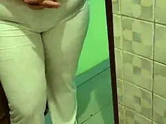 Mom of My Best Friend Catches Me Masturbating with Her Thong and Sucks Me Off