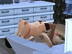 bella and milla fuck at the funeral office, exploring their desires in the workplace