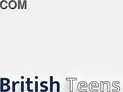 Voyeur Watches Posh British Teen 18+ Get Pussy Eaten In Foreplay With Natural Big Tits And Ass