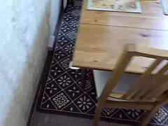 Hey, stuck teacher, take this hard doggy pounding now